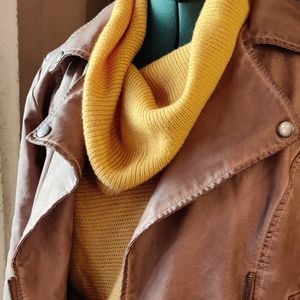 Max Studio Faux Leather Jacket